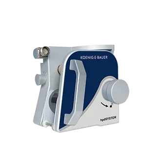 hot-foil device hpdSYSTEM vario with exchange cassette