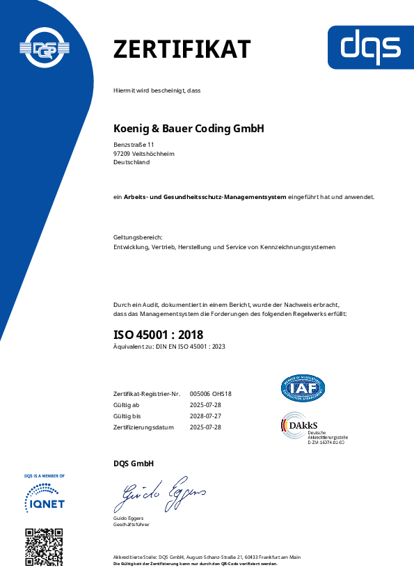 ISO 45001:2018